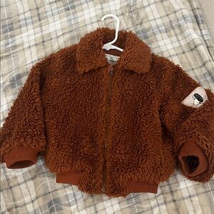 Bobo Choses Sheepskin Brown Jacket